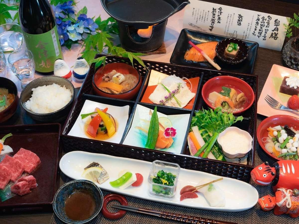 คัตสึโระงิจุกุ ชินตะกิ Hotel ไอสุวากามัตซึ ภายนอก รูปภาพ